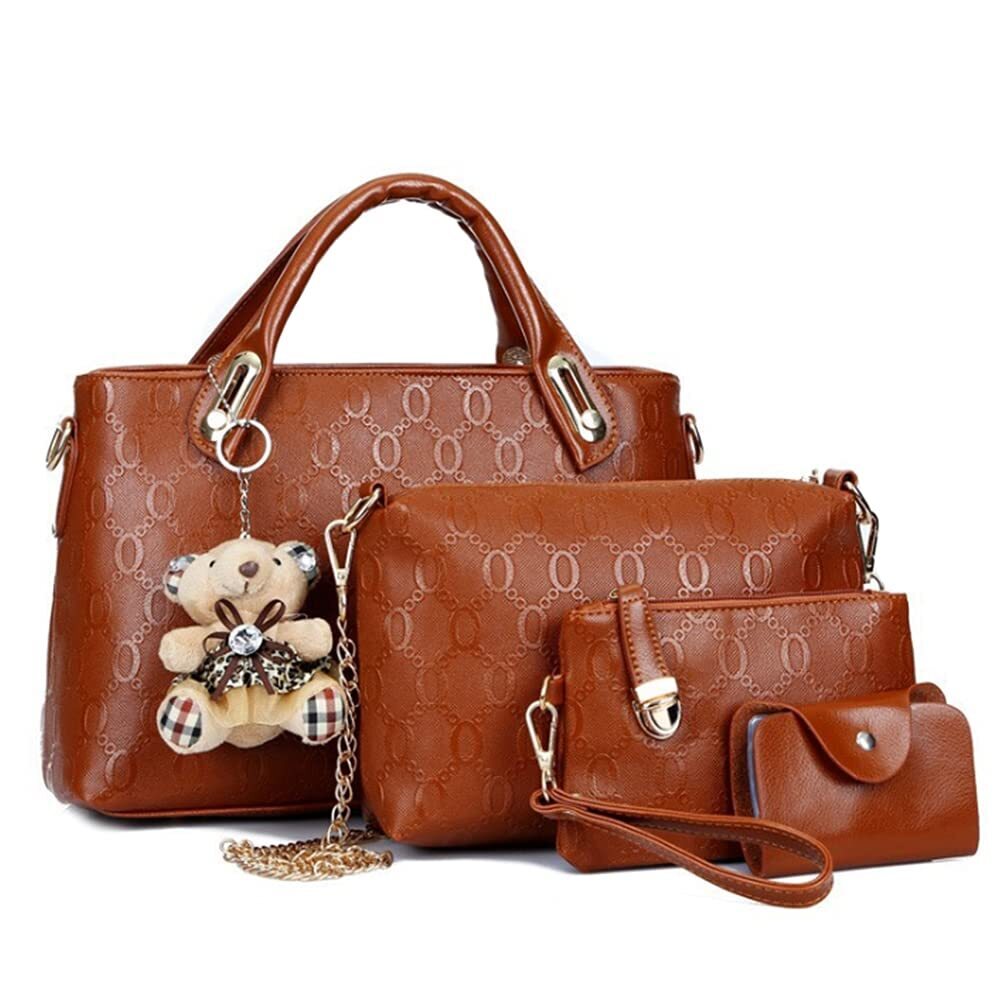 5233 4pcs Set Handbags Fashion Top Handle Shoulder Bag Hobo Shopper 5233 4pcs Set Handbags Fashion Top Handle Shoulder Bag Hobo Shopper